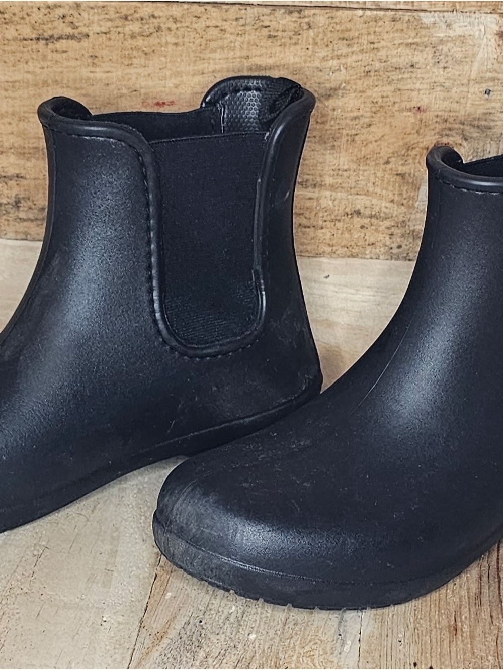 Crocs Waterproof Chelsea Rain Boots